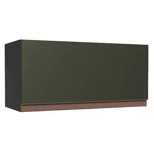 Armrio Areo Madesa Reims 70 Cm 1 Porta - Preto - Preto